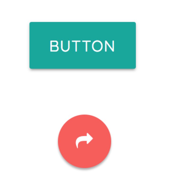 マテリアルデザイン用のボタン