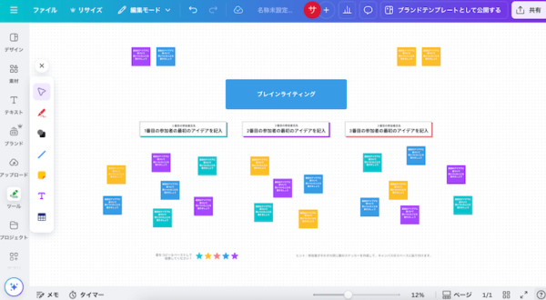 Canvaのホワイトボード機能