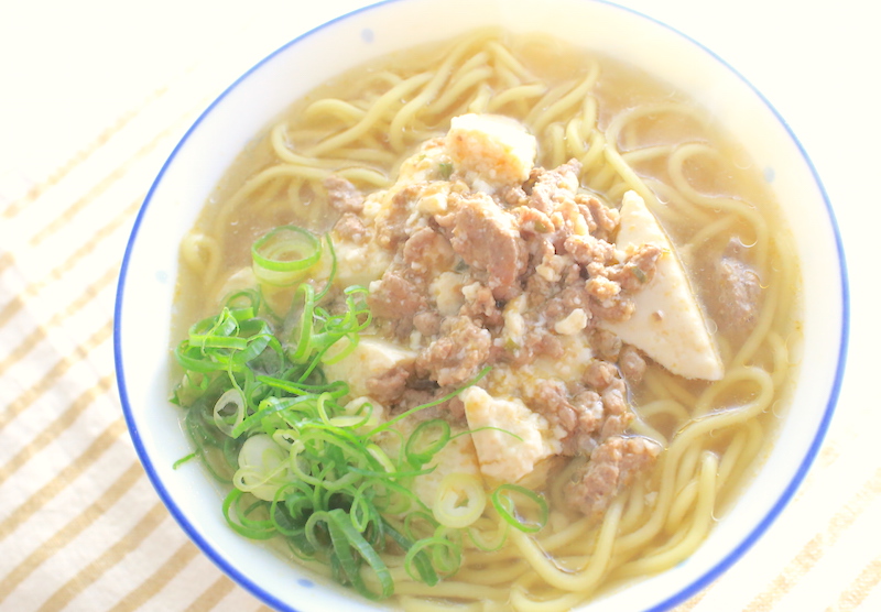 麻婆麺の簡単レシピ