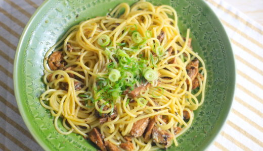 さんまの柚子胡椒パスタの簡単レシピ
