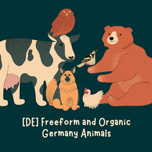 かわいい動物のイラスト
