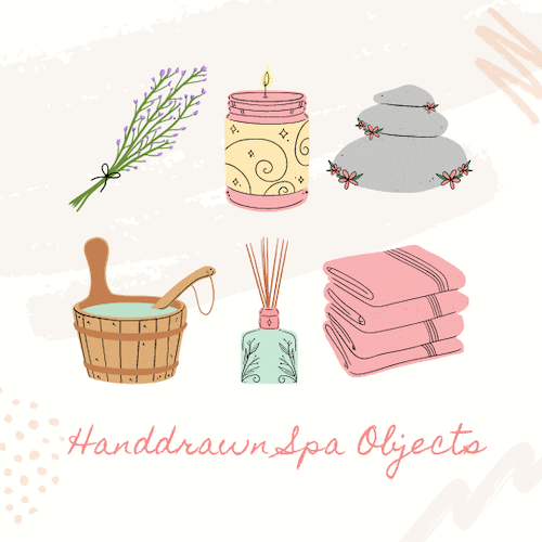 家の小物のイラスト