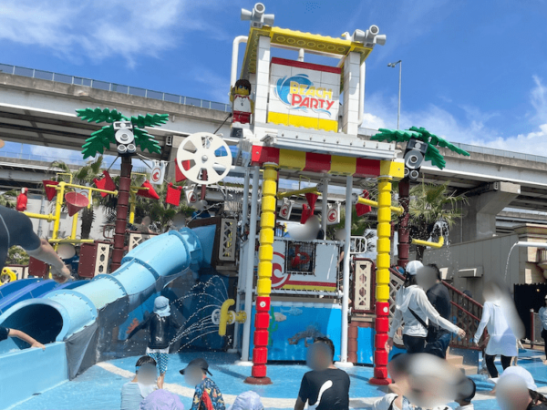 レゴランドのスプラッシュパッド